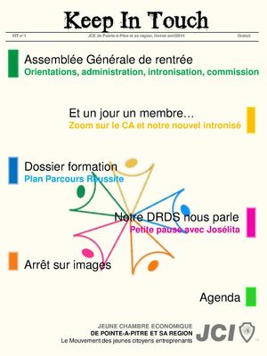 Keep In Touch n°1_ Jeune Chambre Economique de PAP et sa région