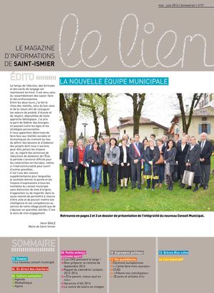 Lien n° 31 - Mai/Juin 2014