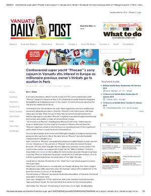 Controversial super yacht...by BJ Skane