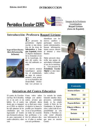 Periodico Escolar CERC 