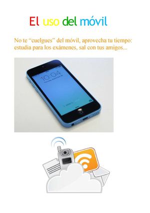 El uso del móvil