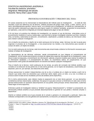 PROTOCOLO DE CONFORMACION DE EQUIPOS :