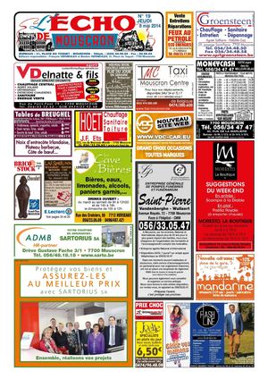 Echo de Mouscron - sem. 19/2014