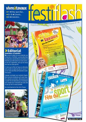 Festiflash printemps été 2014