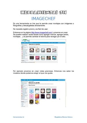 HERRAMIENTAS TIC- Imagechef