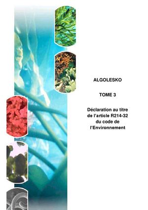 Rapport Moelan_Algolesko_3_DÇclaration au titre du Code de l'Environnement