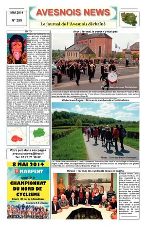 AVESNOIS NEWS N° 255