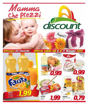 Volantino "Al Discount" dal 7 al 17 Maggio 2014