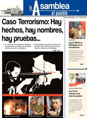 La Asamblea al Pueblo Nº 2, abril de 2014