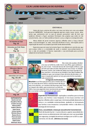 Jornal Escola - 9ª Edição