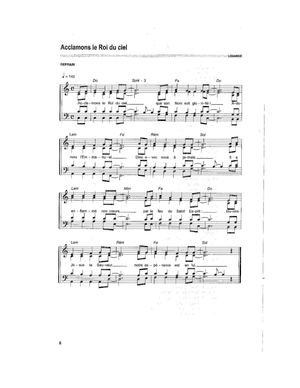 Acclamons le roi du ciel
