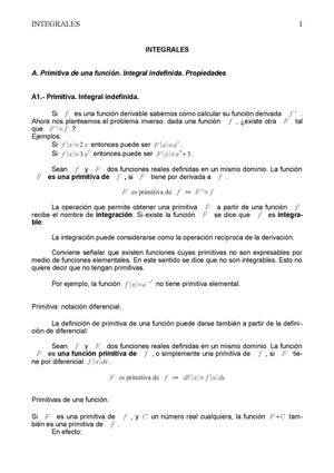 Integrales