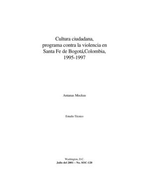 Cultura ciudadana