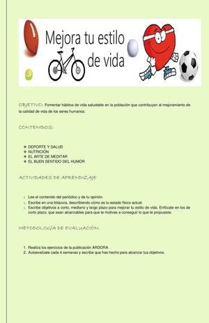 MEJORA TU ESTILO DE VIDA