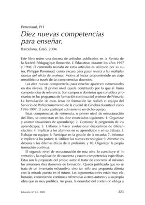 10 competencias para enseñar