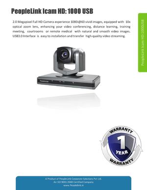  PeopleLink iCam HD-1000USB 
