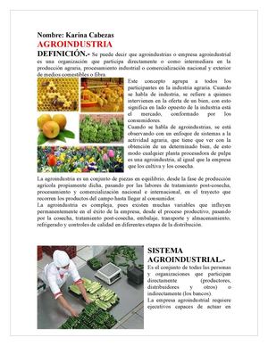 Agroindustrias
