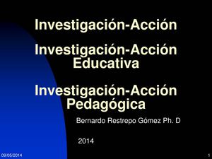 I-A Pedagógica y saber pedagógico - Bernardo Restrepo