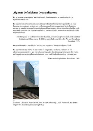 arquitectura