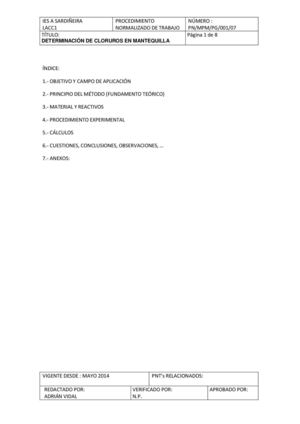 Cloruros mantequilla