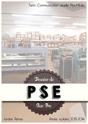 PSE soutenance Bac Pro Communication visuelle