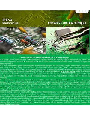 ppa-electronics - pcb board repairs