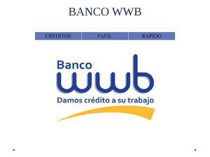 REVISTA BANCO WWB