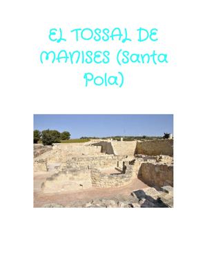 EL TOSSAL DE MANISES - Santa Pola.pdf
