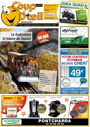 Le Coup d’œil Grésivaudan n°10 - 12/05/2014