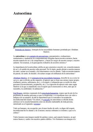 el  autoestima en el adolecente