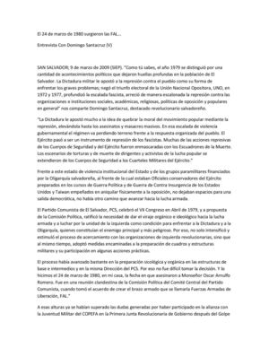 Entrevista con Domingo Santacruz