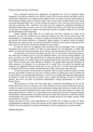 Prix de la critique des lycées de Rueil 2014 - mentions speciales