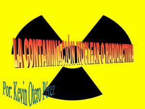 Contaminación nuclear