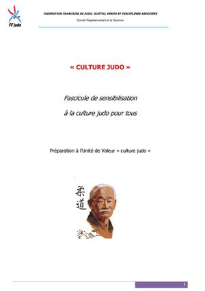 CULTURE JUDO