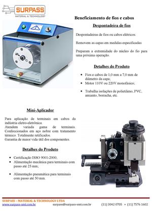 Despontadeira de Fios e Mini-Aplicador 02