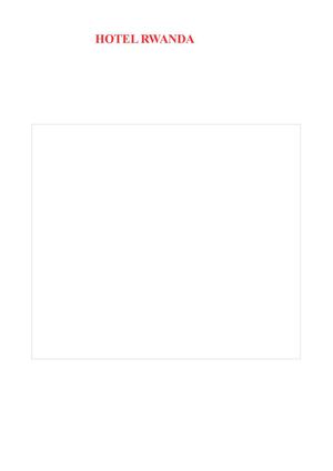 Hotel Rwanda