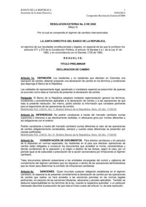 Resolución 8 del 2000