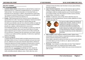 CULTURA CHINCHA PROFESOR CARLOS RETAMOZO