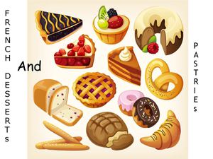 French Desserts And Pastries