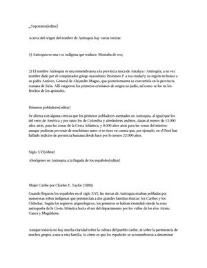 Departamento De Antioquia 