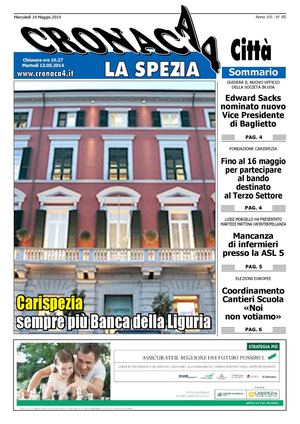 Cronaca4 Mercoledì 14 Maggio 2014