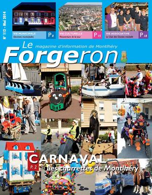 Le Forgeron n°112 - Magazine municipal de Montlhéry - Mai 2014