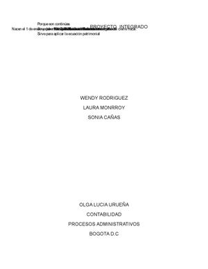 PROYECTO INTEGRADO CONTABILIDAD