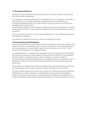 resistencia electrica