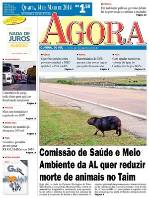 Jornal Agora - Edição 10838 - 14 de maio de 2014