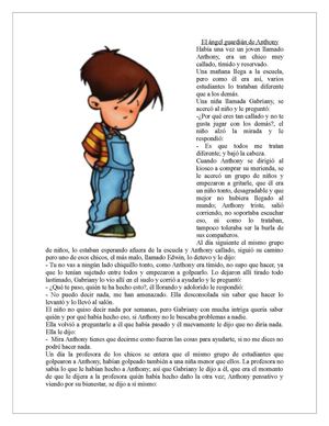 El ángel guardián de Anthony  