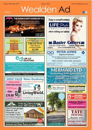 Wealden Advertiser 16/05/2014