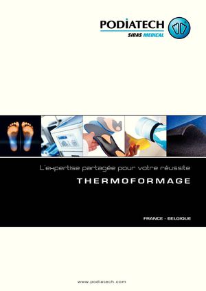 Catalogue Thermoformage PODIATECH 2014