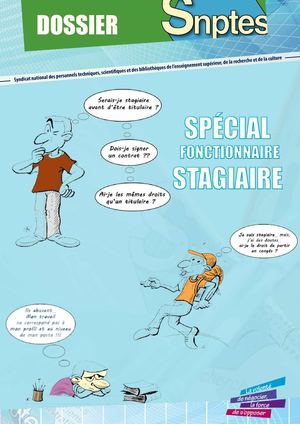 Fonctionnaire stagiaire