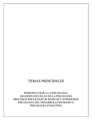 MODULO DE PSICOLOGIA